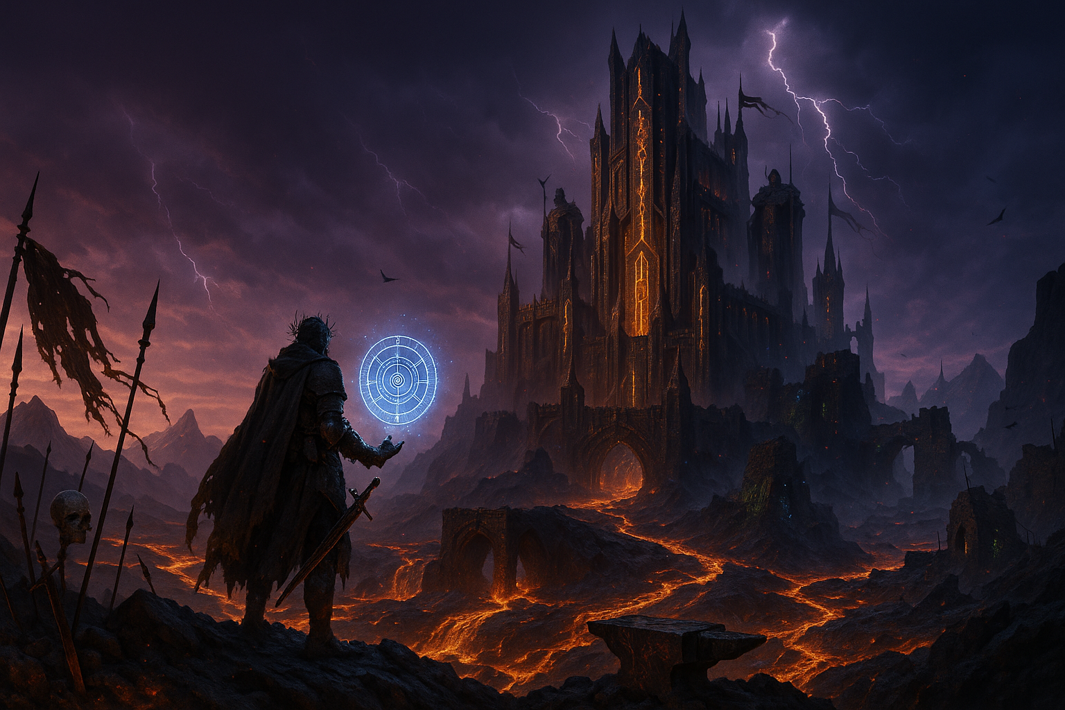 Grimdark castle